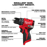 Milwaukee 3494-22 M12 Subcompact Brushless 2-Tool Combo Kit