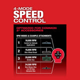 Milwaukee 2485-22 M12 FUEL Right Angle Die Grinder Kit