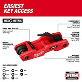 Milwaukee 48-22-2182 8-Key Folding Hex Key Set - Metric