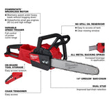 Milwaukee 2727-20C M18 FUEL 14" Chainsaw