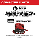 Milwaukee 48-03-3135 SDS Plus DUST TRAP Drilling Shroud Bulk 10