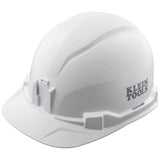 Klein 60100 Hard Hat, Non-Vented, Cap Style, White