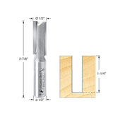 Amana Tool - 45420 Carbide Tipped Straight Plunge 1/2 Dia x 1-1/4 x 1/2" Shank