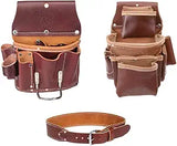 Occidental Leather 5062 4 Pocket Pro Fastener Bag Bundle w/ 5070 Pro Drywall Pouch and 3X-Large 5035 Tool Belt (3 Pieces)