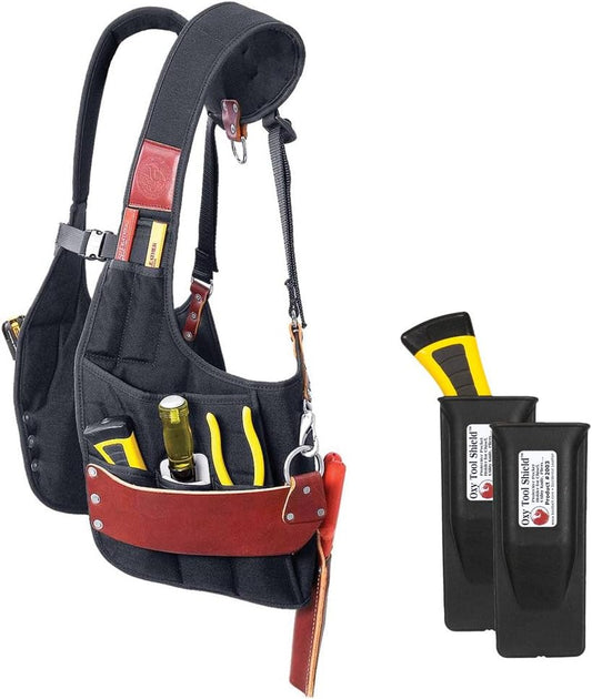Occidental Leather 2500 Stronghold SuspendaVest Bundle w/ (2) Pack 2003 Oxy Tool Shield (3 Pieces)