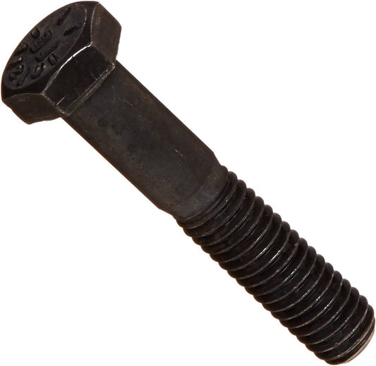 1/2"-13 x 3-3/4" (PT) Hex Bolt Plain Grade 8 Cap Screw Coarse Thread USA Domestic