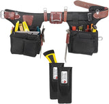 Occidental Leather 9540 Adjust-to-Fit Finisher Tool Belt Set Bundle w/ (2) Pack 2003 Oxy Tool Shield (3 Pieces)