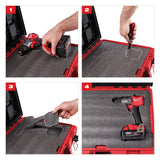 Milwaukee 48-22-8450 PACKOUT Tool Case with Foam Insert