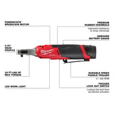 Milwaukee 2566-22 M12 FUEL 1/4" High Speed Ratchet Kit
