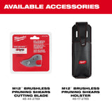 Milwaukee 2534-21 M12 Brushless Pruning Shears Kit