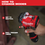 Milwaukee 2563-22 M12 FUEL Stubby 1/2" Impact Wrench Kit
