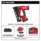 Milwaukee 2841-21CT M18 FUEL 16 Gauge Angled Finish Nailer Kit