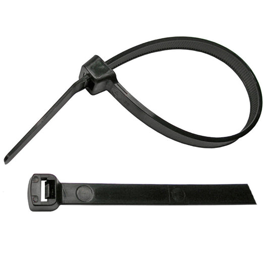 Pico 7079PT 14" UV Black Nylon Tie Wrap  120lb Tensile Strength   25/pk