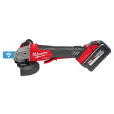 Milwaukee 2882-22 M18 FUEL 4-1/2" / 5" Braking Grinder w/ ONE-KEY Paddle Switch, No Lock