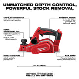 Milwaukee 2623-20 M18 3-1/4 in. Planer