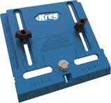 KREG KHI-Pull Cabinet Hardware Jig - for Cabinet Door Handles - Drilling Guide for Cabinet Doors - Creates Straight, Even Holes - Durable Drill Guides
