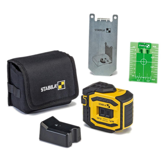 Stabila 03185 LAX 300 Green Laser Level Tool Set