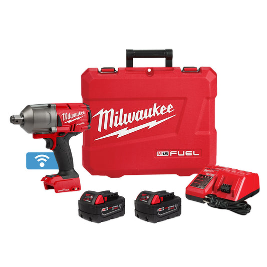 Milwaukee 2864-22R M18 FUEL w/ONE-KEY High Torque Impact Wrench 3/4" Friction Ring Kit