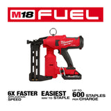 Milwaukee 2843-22 M18 FUEL Utility Fencing Stapler Kit