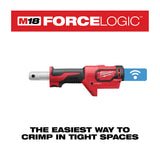 Milwaukee 2678-20 M18 Ãƒâ€šÃ‚Â FORCE LOGIC 6T Utility Crimper