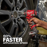 Milwaukee 2563-22 M12 FUEL Stubby 1/2" Impact Wrench Kit
