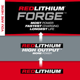 Milwaukee 48-11-1861 M18 REDLITHIUM FORGE XC6.0 Battery Pack