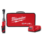 Milwaukee 2560-21 M12 FUEL 3/8 in. Extended Reach Ratchet 1 Battery Kit