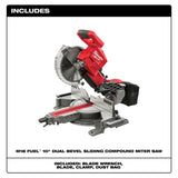 Milwaukee 2734-20 M18 FUEL Dual Bevel Sliding Compound Miter Saw