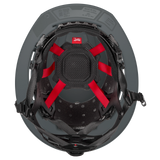 Milwaukee 48-73-1665 BOLT Gray Full Brim Safety Helmet – Type 2, Class E