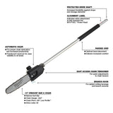Milwaukee 49-16-2720 M18 FUEL QUIK-LOK 10 in. Pole Saw Attachment
