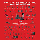 Milwaukee 48-11-2460 M12 REDLITHIUM XC 6.0Ah Extended Capacity Battery Pack
