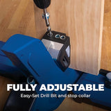 Kreg Tool KPHJ720PRO Pocket-Hole Jig 720PRO - Easy Clamping & Adjusting - Includes Durable Kreg Pocket-Hole Screws - For Materials 1/2" to 1 1/2" Thick
