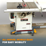 Bora Portamate Mobile Base PM-3550 Industrial Strength with Swivel Wheels – Universal, Super Heavy Duty, Adjustable Rolling Kit, Dolly Roller for Equipment, Power Tools, Machines- 1500 lb Capacity