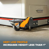 Bora Portamate Mobile Base PM-3550 Industrial Strength with Swivel Wheels – Universal, Super Heavy Duty, Adjustable Rolling Kit, Dolly Roller for Equipment, Power Tools, Machines- 1500 lb Capacity