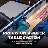 Kreg PRS1045 Precision Router Table System - Self-Squaring Fence System - Sits on Precision Router Table Top - Carpentry Tools & Accessories