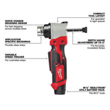 Milwaukee 2435X-21 M12 Cable Stripper Kit for Cu RHW/RHH/USE
