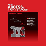 Milwaukee 2854-20 M18 FUEL 3/8 Compact Impact Wrench w/ Friction Tool