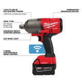 Milwaukee 2864-22R M18 FUEL w/ONE-KEY High Torque Impact Wrench 3/4" Friction Ring Kit