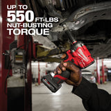 Milwaukee 2562-22 M12 FUEL Stubby 3/8" Impact Wrench Kit