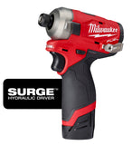 Milwaukee 2551-22 M12 FUEL SURGE 1/4 in. Hex Hydraulic Driver 2 Battery Kit