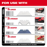 Milwaukee 48-22-1505 FASTBACK 6IN1 Folding Utility Knife