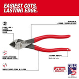 Milwaukee MT507 7" Diagonal Dipped Grip Cutting Pliers (USA)
