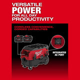 Milwaukee 0888-22HD M18 FUEL 9 Gallon Dual Battery Dust Extractor w/ PACKOUT Compatibility and VACLINK Kit