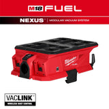 Milwaukee 0926-20 M18 FUEL NEXUS Dual Battery Wet/Dry Vacuum Motor Head w/ PACKOUT Compatibility and VACLINK