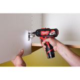 Milwaukee 2406-22 M12 1/4 in. Hex 2 Speed Screwdriver Kit