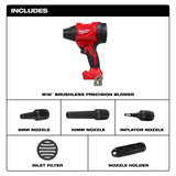 Milwaukee 0887-20 M18 Brushless Precision Blower