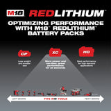 Milwaukee 48-11-1850 M18 REDLITHIUM XC 5.0Ah Extended Capacity Battery Pack