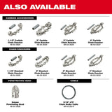Milwaukee 2819-22 M18 FUEL High Speed Chain Snake for 1-1/2â€ â€“ 4â€ Pipes