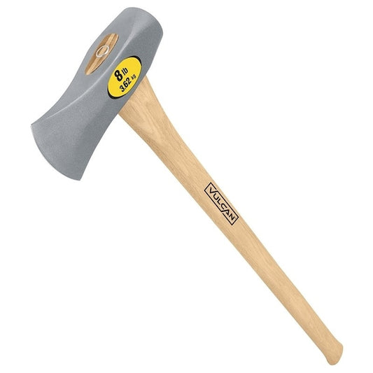 Vulcan Tools Wood Splitting Maul, 8 lb Head, Wood Handle