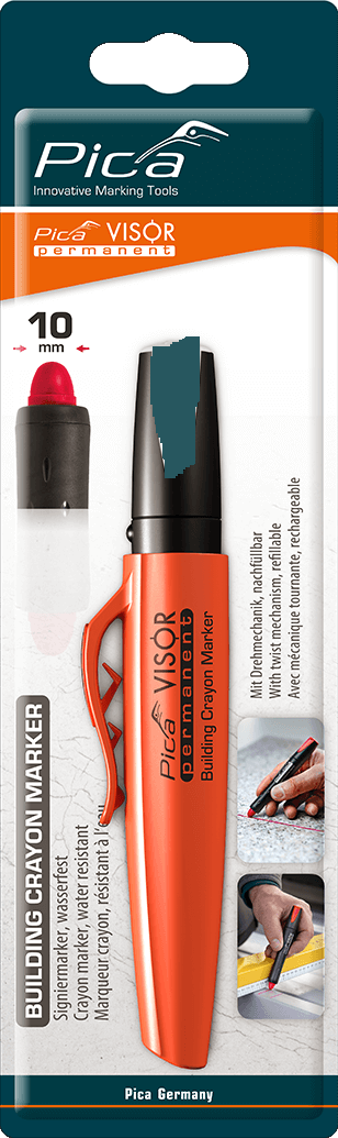 Pica 990/36 VISOR Luminescent Permanent Marker, Green